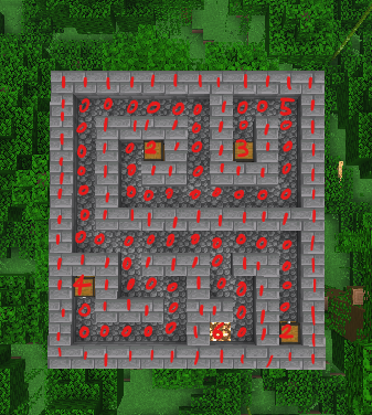 Maze Topview Annotated